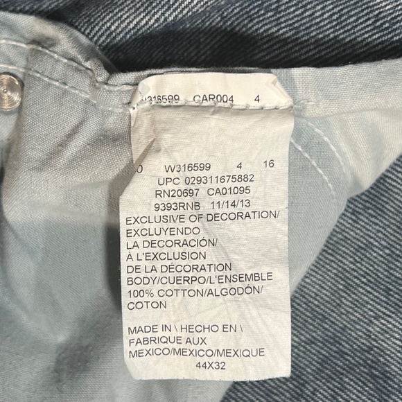 Men’s Dickies Relaxed Fit Jeans Medium Blue Wash Size 44x32 - Picture 12 of 13